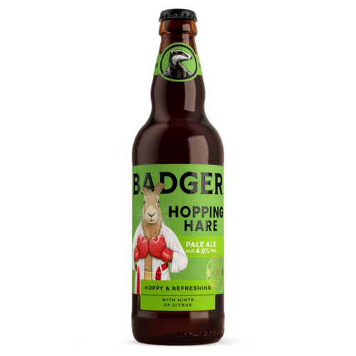 BADGER HOPPING HARE ALE BOTTLE 1x8x500ML