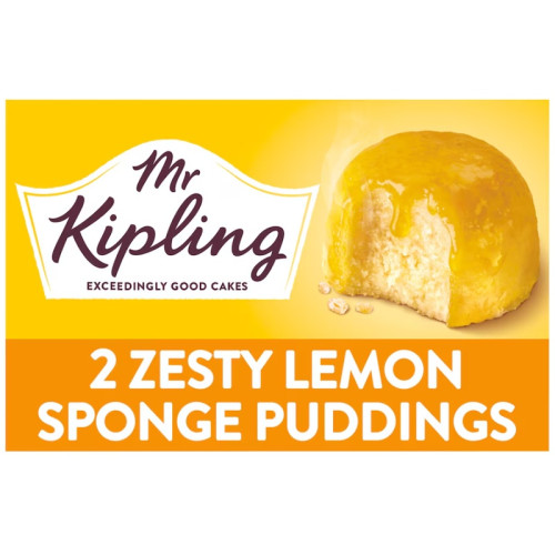 MR KIPLING LEMON TWIN SPONGE 4 X 2 PACK
