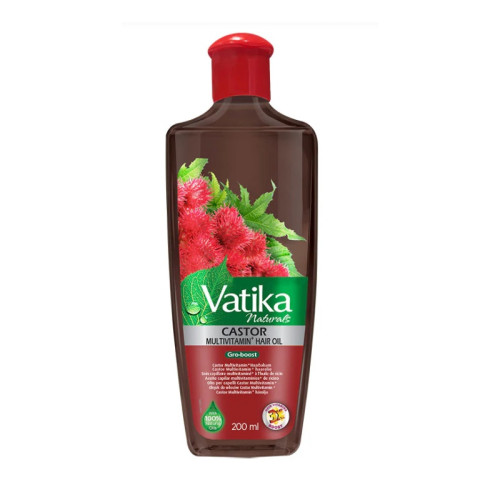 VATIKA NATURALS CASTOR MULTIVITAMIN HAIR OIL 1x6x200ML