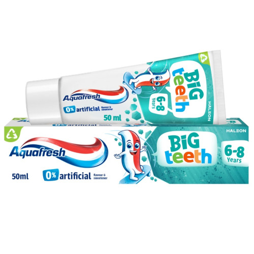 AQUAFRESH BIG TEETH TOOTHPASTE 1x12x50ML
