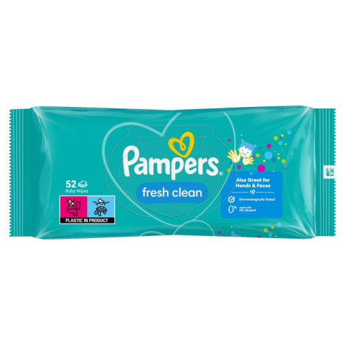 PAMPERS SCENTED BABY WIPES 1x12x52s