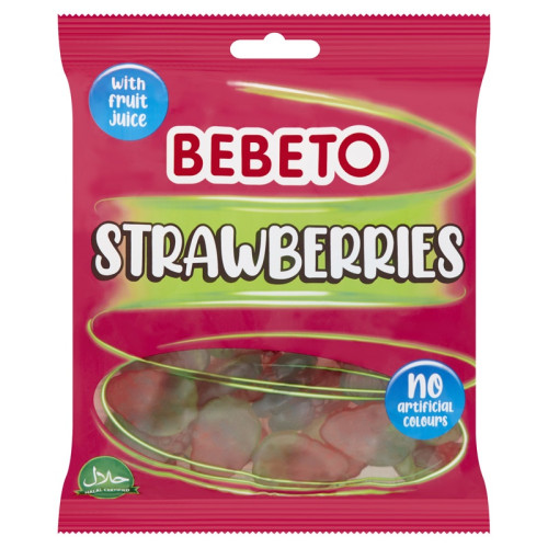 BEBETO STRAWBERRY SWEETS 1x10x150G PMP &Acirc;&pound;1