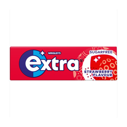 WRIGLEYS EXTRA STRAWBERRY CHEWING GUM 1x30x10PC