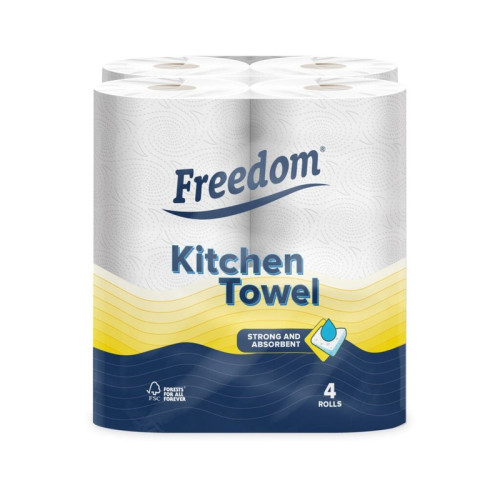FREEDOM RHINO KITCHEN TOWELS 1x6x4PK