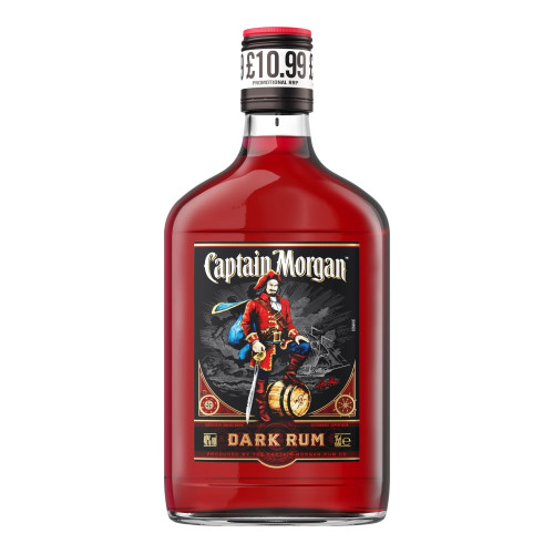 CAPTAIN MORGAN DARK RUM BOTTLE 24x35CL PMP &Acirc;&pound;10.99