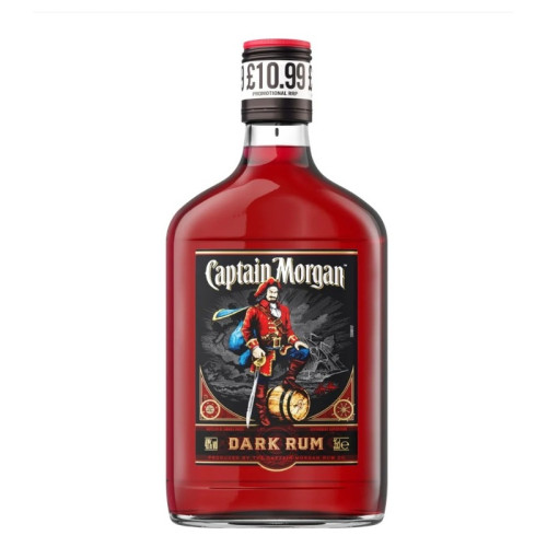 CAPTAIN MORGAN DARK RUM BOTTLE 6x35CL PMP &Acirc;&pound;10.99