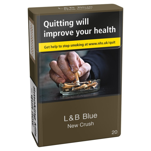 LAMBERT & BUTLER BLUE CRUSHED FUSION KING SIZE 1x10x20s