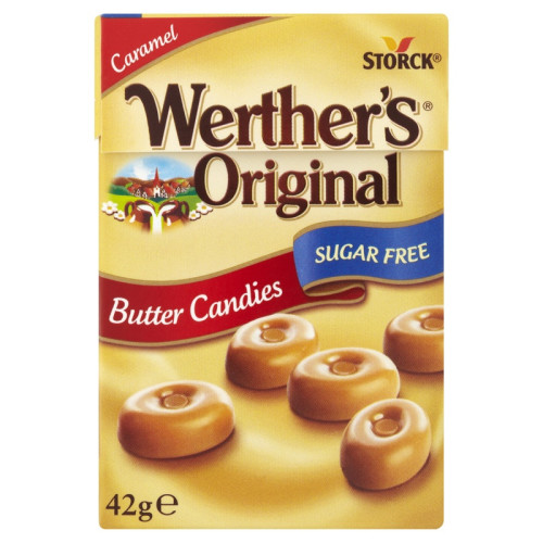 WERTHERS ORIGINAL ROLLS SUGAR FREE 1x10x42G