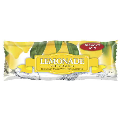 FRANCOS ICE LEMONADE ICE LOLLIES 1x30x70ML