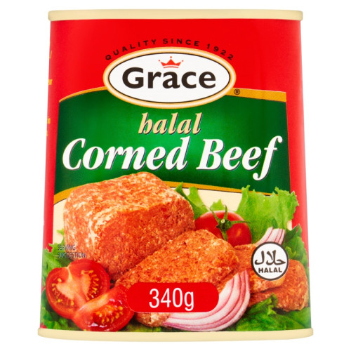 GRACE CORNED BEEF 1x6x340G