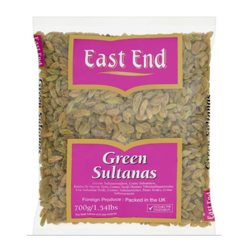 EAST END NO.1 GREEN SULTANA 8x700G