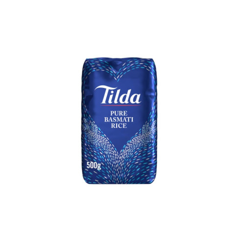 TILDA BASMATI PURE ORIGINAL RICE 1x8x500G PMP &Acirc;&pound;2.49
