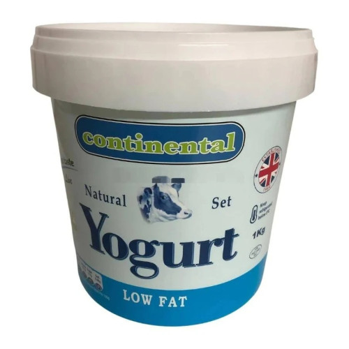 CONTINENTAL NATURAL SET YOGHURT 2x6x400G