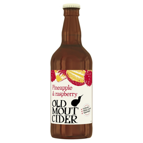 OLD MOUT PINEAPPLE & RASPBERRY CIDER 1x12x500ML