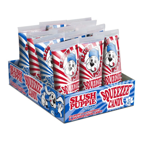SLUSH PUPPIE SQUEEZEE CANDIES 1x12x60G