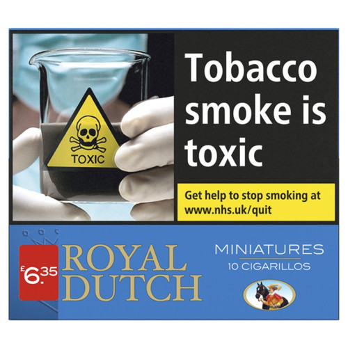 ROYAL DUTCH MINIATURES BLUE 1X10X10s
