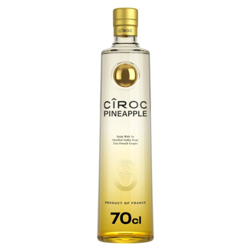 CIROC PINEAPPLE VODKA BOTTLE 1x70CL