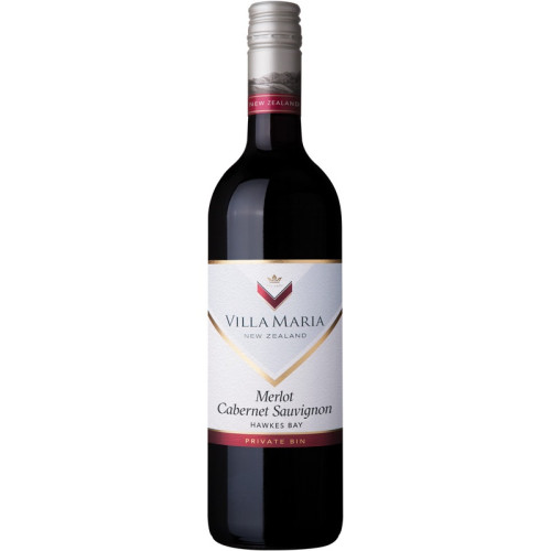 VILLA MARIA MERLOT MALBEC RED WINE BOTTLE 1x75CL