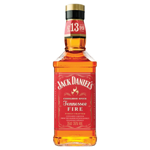 JACK DANIELS FIRE TENNESSEE WHISKEY BOTTLE 6x35CL PMP &Acirc;&pound;13.99