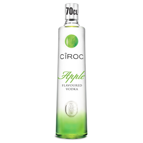 CIROC APPLE VODKA BOTTLE 1x70CL