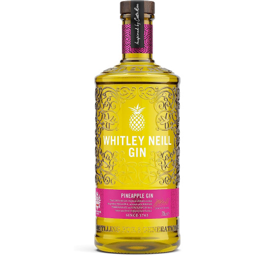WHITLEY NEILL PINEAPPLE GIN BOTTLE 6x70CL