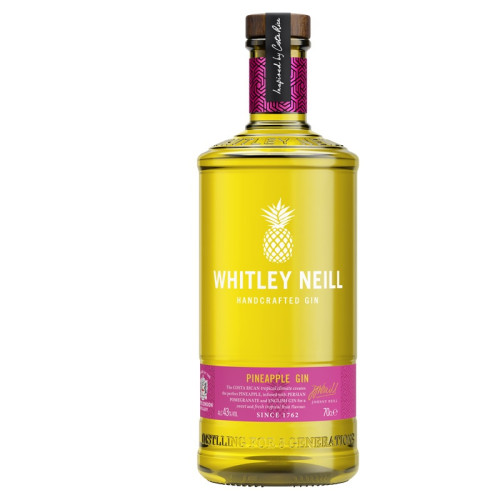 WHITLEY NEILL PINEAPPLE GIN BOTTLE 1x70CL