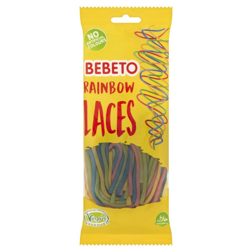 BEBETO RAINBOW LACES 1x12x160G PMP &Acirc;&pound;1