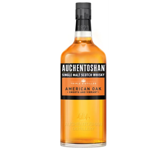 AUCHENTOSHAN AMERICAN OAK SINGLE MALT WHISKY BOTTLE 6x70CL