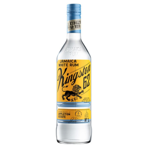 KINGSTON 62 WHITE RUM BOTTLE 1x70CL
