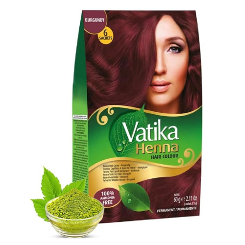 VATIKA BURGUNDY HAIR COLOUR 1x6x60G
