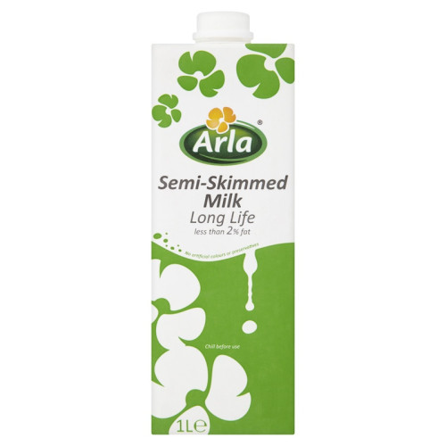 ARLA SEMI SKIMMED MILK 1x1L