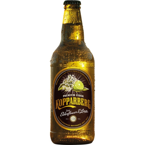 KOPPARBERG STRAWBERRY LIME ZERO CIDER BOTTLE 1x8x500ML