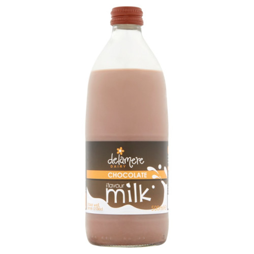 DELAMERE MILK CHOCOLATE BOTTLE 1x12x500ML