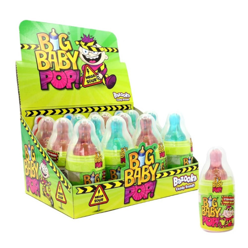 BIG BABY POPS FAVOURITES SWEETS 1x12x32G