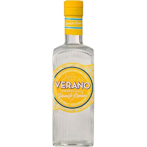 VERANO SPANISH LEMON GIN BOTTLE 6x70CL