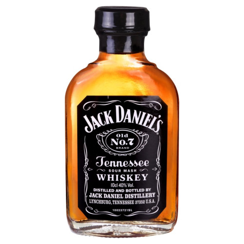 JACK DANIELS TENNESSEE WHISKEY BOTTLE 4x12x10CL