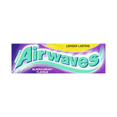 AIRWAVES BLACKCURRANT CHEWING GUM 1x30x10PC