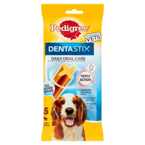 PEDIGREE DENTASTIX MEDIUM DOG TREAT 1x14x5s