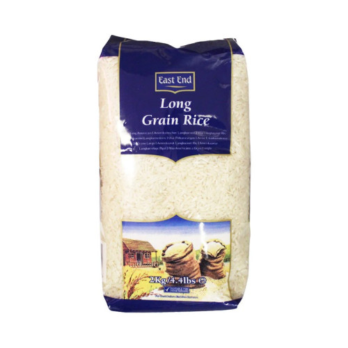 EAST END PATNA LONG GRAIN RICE 1x4x2KG