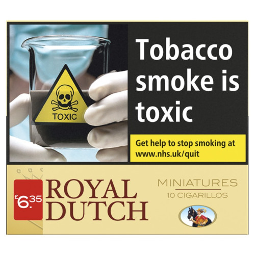 ROYAL DUTCH MINIATURES YELLOW 1X10X10s