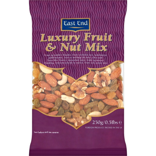 EAST END LUXURY FRUIT & NUTS MIX 10x250G