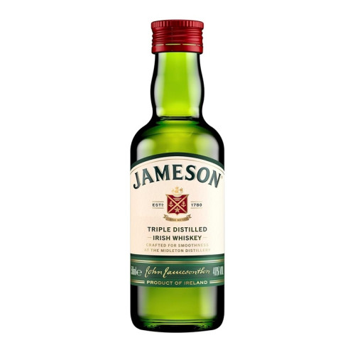 JAMESON IRISH WHISKEY BOTTLE 10x12x5CL