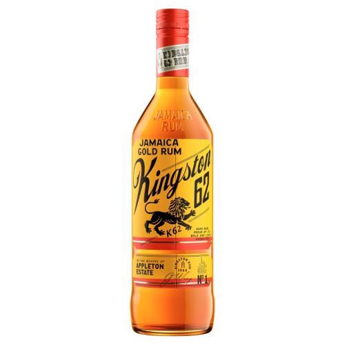 KINGSTON 62 GOLD DARK RUM BOTTLE 1x70CL