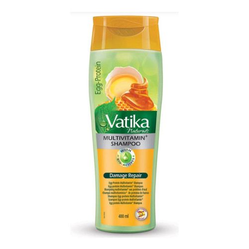VATIKA NATURALS EGG PROTEIN MULTIVITAMIN SHAMPOO 1x6x400ML
