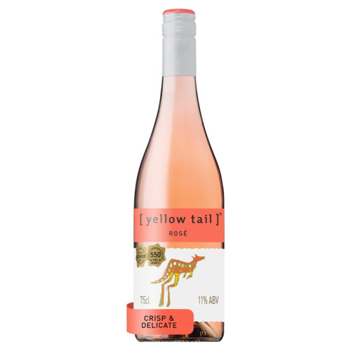 YELLOW TAIL ROSE WINES BOTTLE 6x75CL