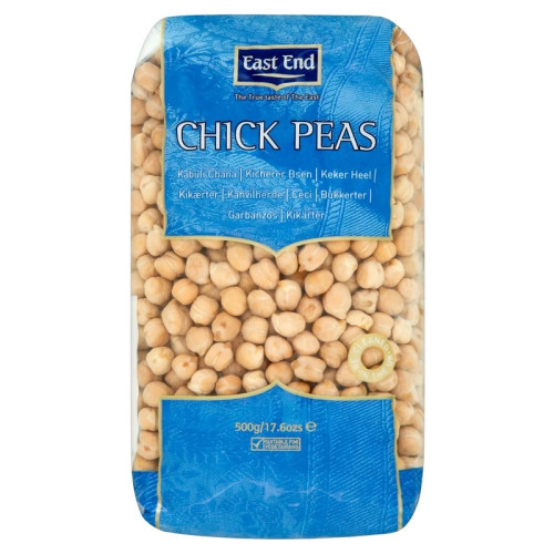 EAST END CHICK PEAS B PACK 1x12x500G