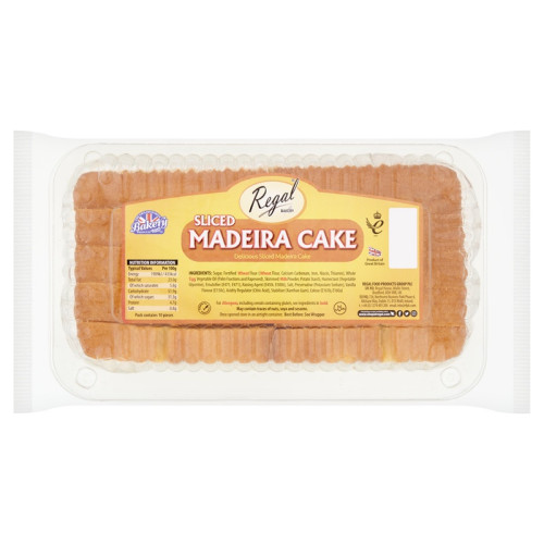 REGAL MADEIRA PLAIN SLICED CAKE 1x210G