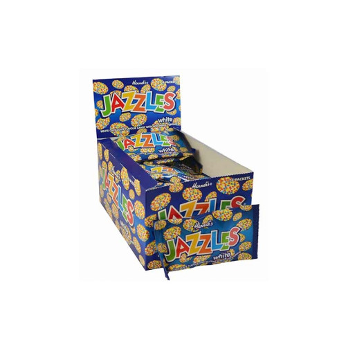 HANNAHS JAZZLES WHITE CHOCOLATE 1x12x140G