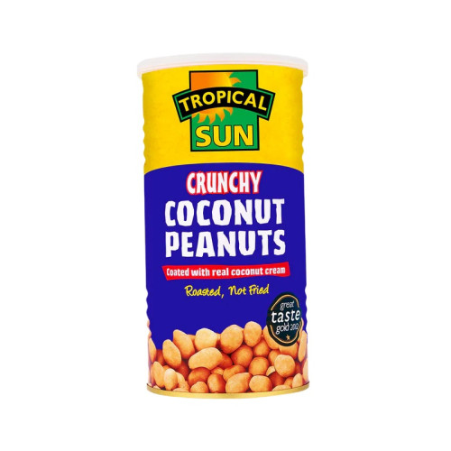 TROPICAL SUN CRUNCHY COCONUT PEANUTS 6x330G