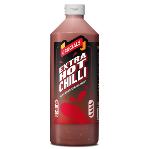 CRUCIALS EXTRA HOT CHILLI SAUCE 10x1L